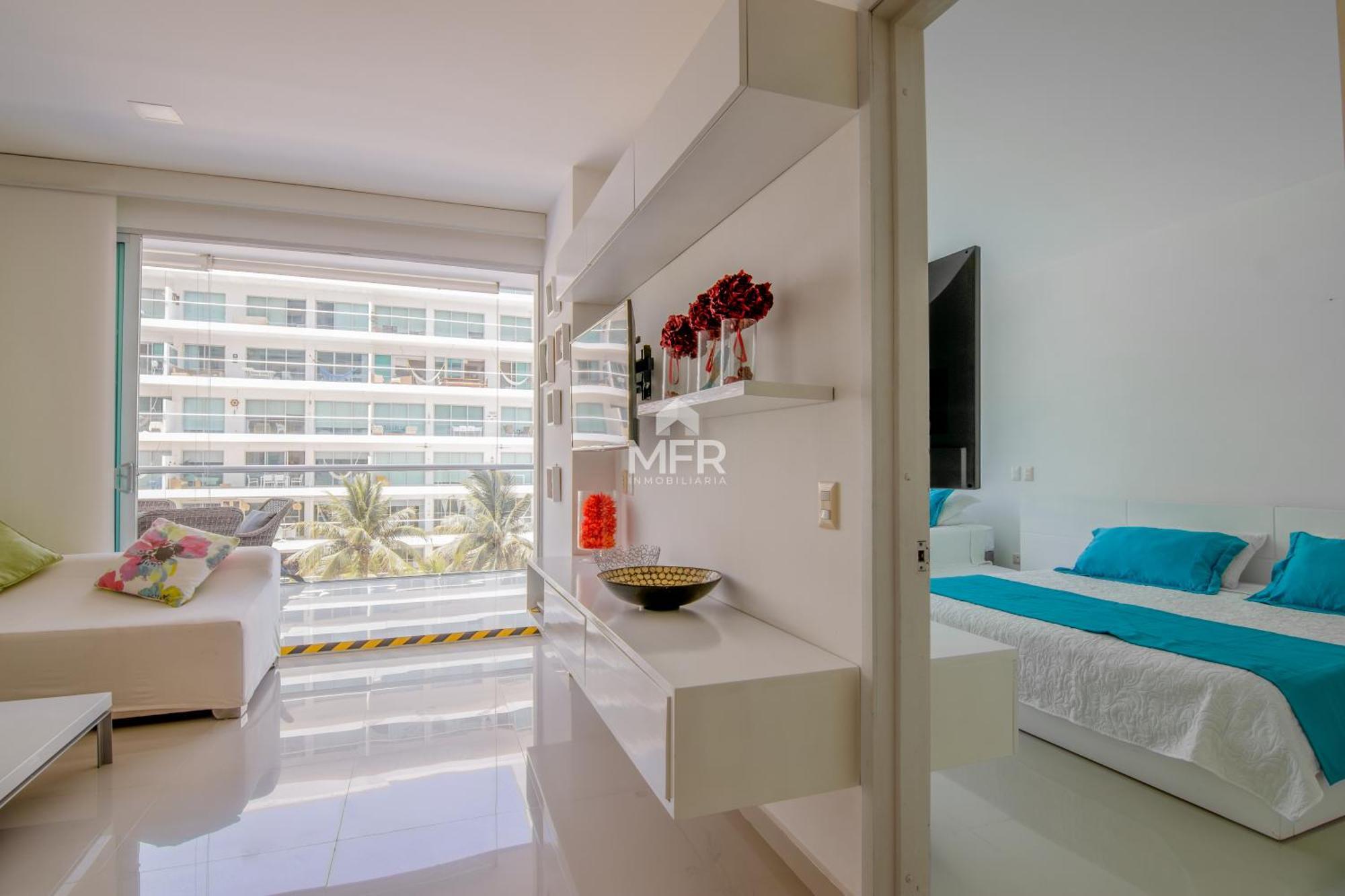 Morros Ultra, Beachfront & 2 Bedrooms By Inmobiliaria Mfr Cartagena